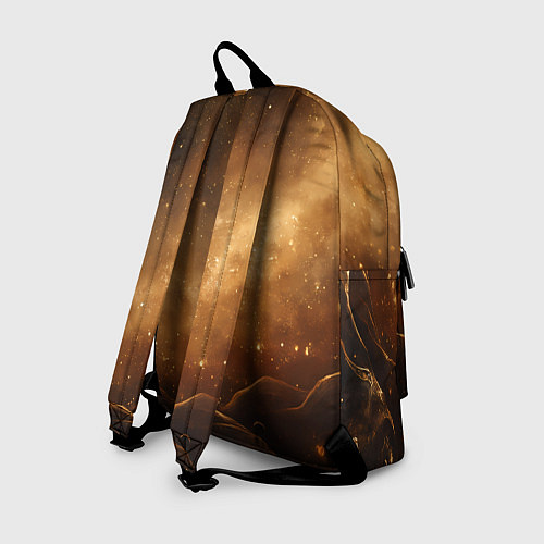 Рюкзак Песочный фон со звездами / 3D-принт – фото 2