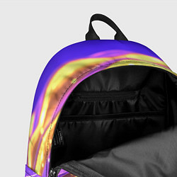 Рюкзак Блестящая волнистая текстура, цвет: 3D-принт — фото 2