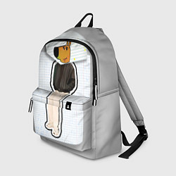 Рюкзак Чиловый парень - свидетель мем, цвет: 3D-принт