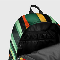 Рюкзак Тропическая жаркая абстракция, цвет: 3D-принт — фото 2