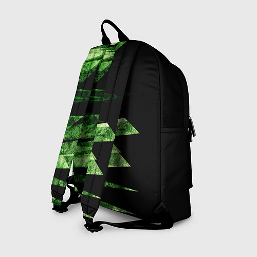 Рюкзак Color green black / 3D-принт – фото 2