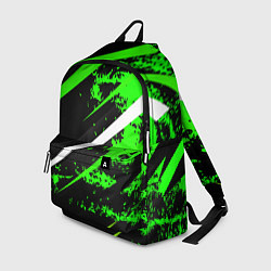 Рюкзак Color black and green, цвет: 3D-принт