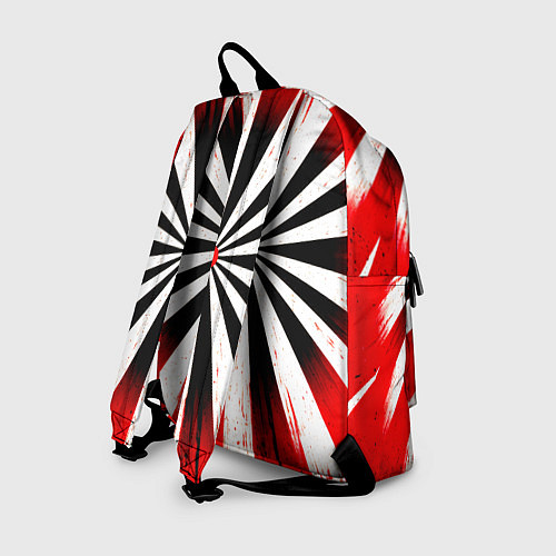 Рюкзак Мишень красно-белая / 3D-принт – фото 2