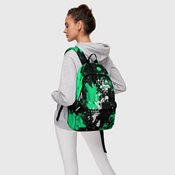 Рюкзак Geely на фоне брызг граффити, цвет: 3D-принт — фото 2