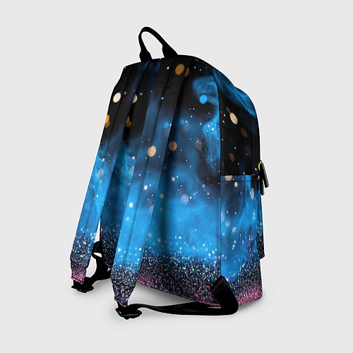 Рюкзак Синяя текстура бокке / 3D-принт – фото 2