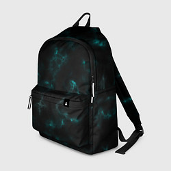 Рюкзак Color black turquoise, цвет: 3D-принт