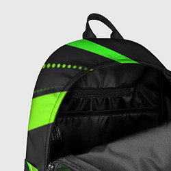 Рюкзак Color black green, цвет: 3D-принт — фото 2