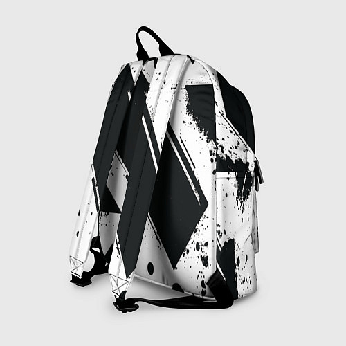 Рюкзак Color black white / 3D-принт – фото 2