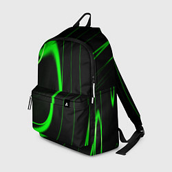 Рюкзак Color green light green black, цвет: 3D-принт
