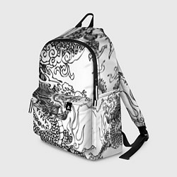 Рюкзак Татуировка дракона на белом, цвет: 3D-принт