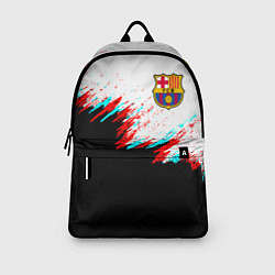 Рюкзак Barcelona глитч краски, цвет: 3D-принт — фото 2
