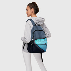 Рюкзак Разноцветный, цвет: 3D-принт — фото 2