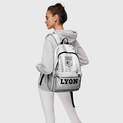 Рюкзак Lyon - white gradient по-центру, цвет: 3D-принт — фото 2