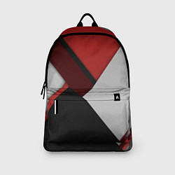 Рюкзак Color black red grey, цвет: 3D-принт — фото 2