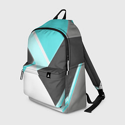 Рюкзак Color black blue, цвет: 3D-принт