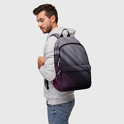 Рюкзак Color black grey, цвет: 3D-принт — фото 2