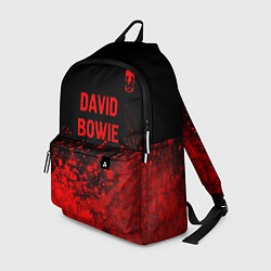 Рюкзак David Bowie - red gradient посередине, цвет: 3D-принт