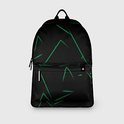 Рюкзак Color light green line, цвет: 3D-принт — фото 2