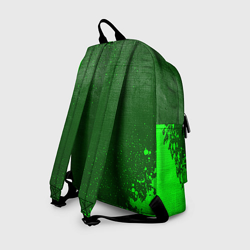 Рюкзак Bullet For My Valentine - green gradient по-центру / 3D-принт – фото 2