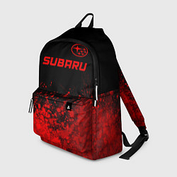 Рюкзак Subaru - red gradient посередине, цвет: 3D-принт