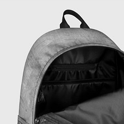 Рюкзак HIM - grey gradient посередине, цвет: 3D-принт — фото 2