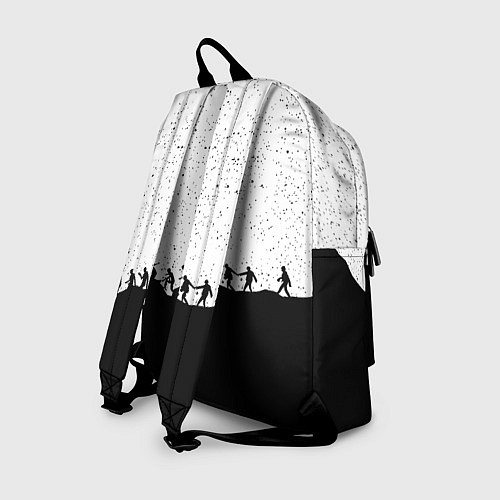 Рюкзак Monster energy black rock / 3D-принт – фото 2