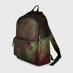 Рюкзак Абстракция - green fabric soaked in red paint, цвет: 3D-принт