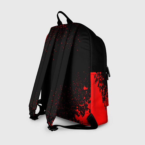 Рюкзак Garbage - red gradient по-центру / 3D-принт – фото 2