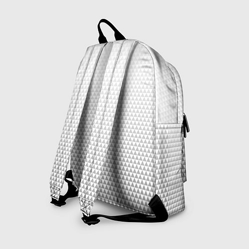 Рюкзак Колорадо Эвеланш - белый геометрический градиент / 3D-принт – фото 2