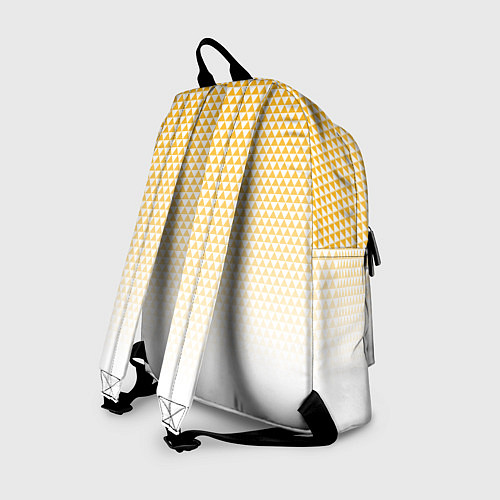 Рюкзак Питтсбург Пингвинз - желтый и белый / 3D-принт – фото 2
