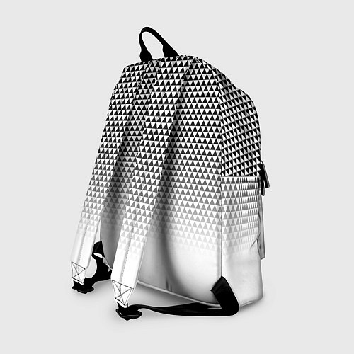 Рюкзак Нью Джерси Девилз - геометрический градиент / 3D-принт – фото 2