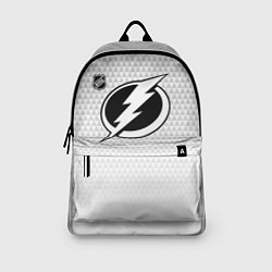 Рюкзак Тампа Бэй Лайтнинг - белые треугольники, цвет: 3D-принт — фото 2