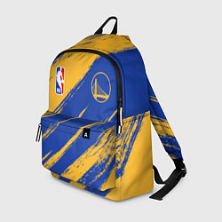 Рюкзак Голден Стэйт Уорриорз - желто синие, цвет: 3D-принт