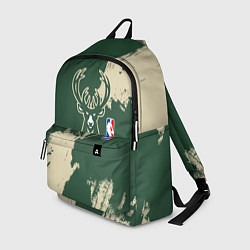 Рюкзак Милуоки Бакс - разлитая краска, цвет: 3D-принт
