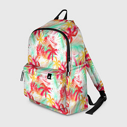 Рюкзак Palm red yellow, цвет: 3D-принт