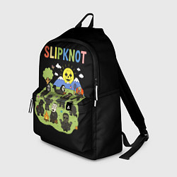 Рюкзак Slipknot, мультяшный стиль, цвет: 3D-принт