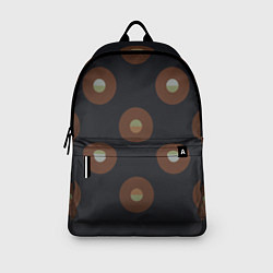 Рюкзак Black coffee moon drops pattern, цвет: 3D-принт — фото 2