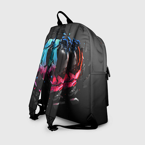 Рюкзак Abstract graphics / 3D-принт – фото 2
