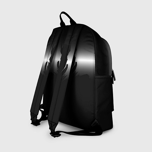 Рюкзак Силуэт Бэтмена - градиент / 3D-принт – фото 2
