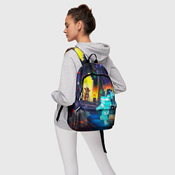 Рюкзак Майнкрафт - рейд в подземелье, цвет: 3D-принт — фото 2