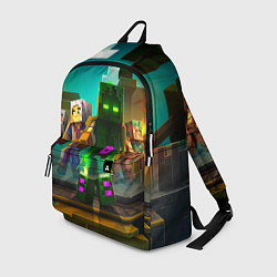 Рюкзак Майнкрафт - исследование территории, цвет: 3D-принт