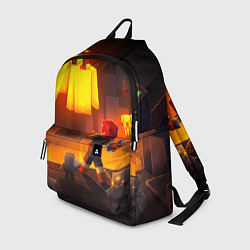 Рюкзак Майнкрафт - рейд босс, цвет: 3D-принт