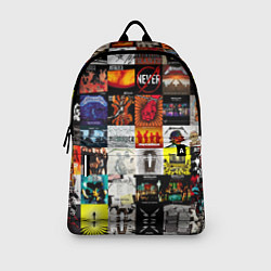 Рюкзак Metallica - обложки альбомов и песен, цвет: 3D-принт — фото 2