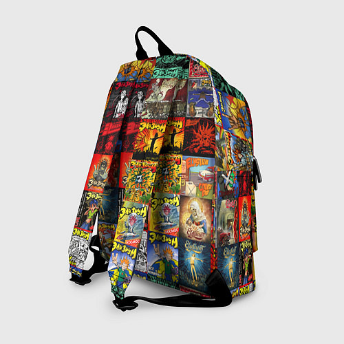 Рюкзак Элизиум - обложки альбомов и песен / 3D-принт – фото 2