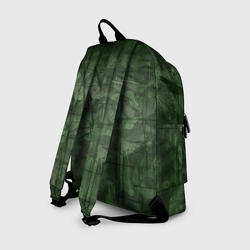 Рюкзак Эмблема CS GO на камуфляжном фоне / 3D-принт – фото 2