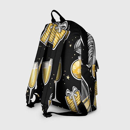 Рюкзак Новогодний вайб / 3D-принт – фото 2