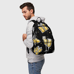 Рюкзак Новогодний вайб, цвет: 3D-принт — фото 2