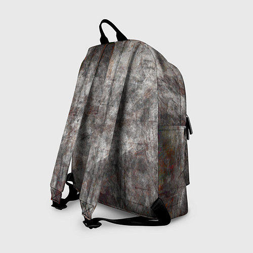 Рюкзак Абстракция - gray stone / 3D-принт – фото 2