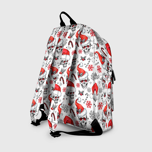 Рюкзак Новогодние черепа / 3D-принт – фото 2