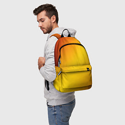 Рюкзак Color yellow red gradient, цвет: 3D-принт — фото 2